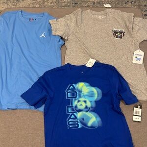 Adidas Kids Blue Graphic Tee